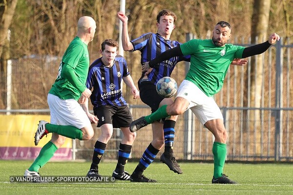 LUGDUNUM-BLAUW-ZWART: 0-3