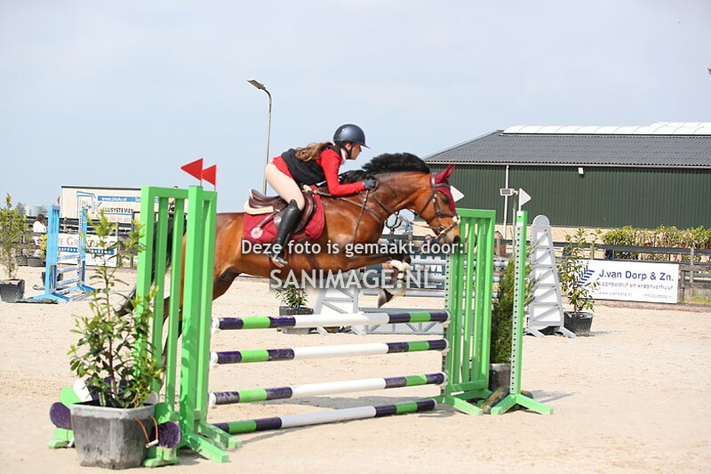 Reigersburgh 09-05-2024 Springen Pony's 80+90 cm