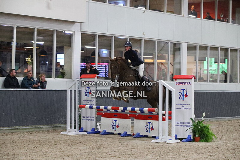 De Voornruiters De Meern Springen Paarden 03-11-2023 90 cm