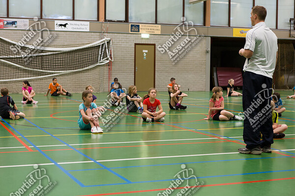 Clinic GasTerra Flames 10 januari 2013 bij Quicksilver sporthal