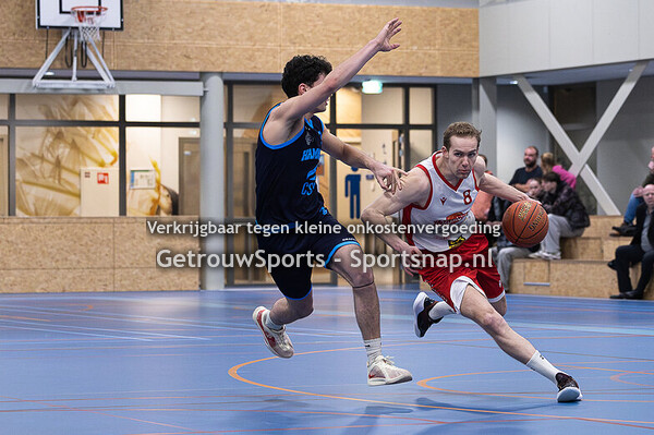20250124 Basketbal LokomotiefMSE1 vs LandstedeHammersMSE2