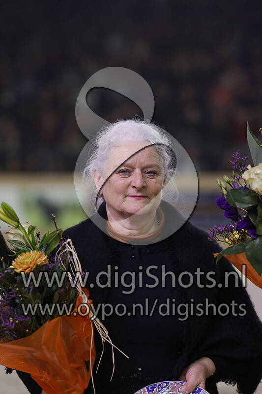 Huldiging mensen in bestuur