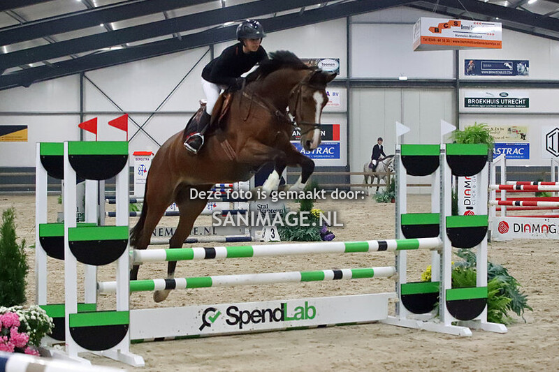 De Voornruiters De Meern Springen Paarden 14-10-2022 Oefen 80/90 cm
