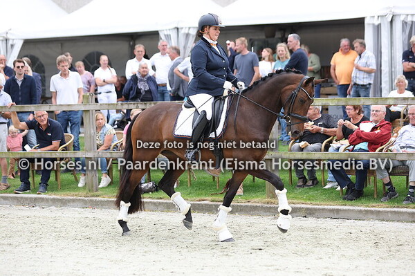 DR 203 Floor Vos met  Pretty Lady MH (Cum Laude x Jazz)