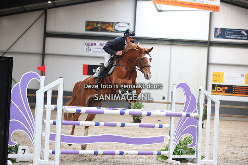 De Voornruiters De Meern Springen Paarden 02-11-2024 120 cm