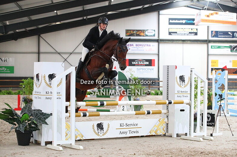 De Voornruiters Springen Paarden 10-10-2025 100 cm