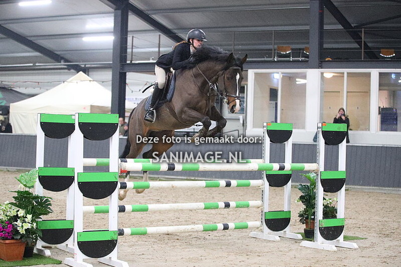 De Voornruiters De Meern Springen Paarden 19-01-2024 120 cm