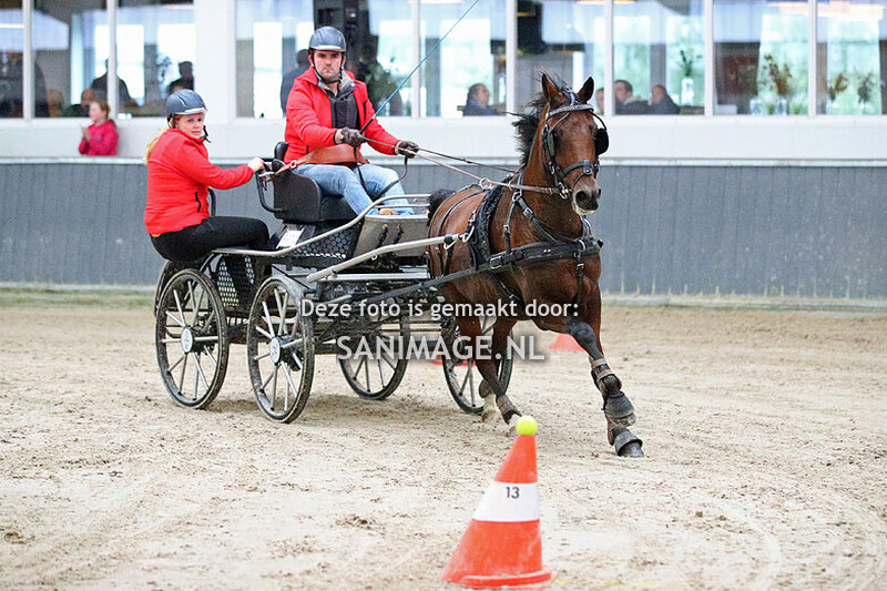 De Voornruiters Menmarathon 04-10-2025 Finale pony's enkelspan 
