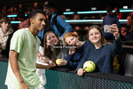 ABN AMRO Open 2024 Training session Auger Aliassime