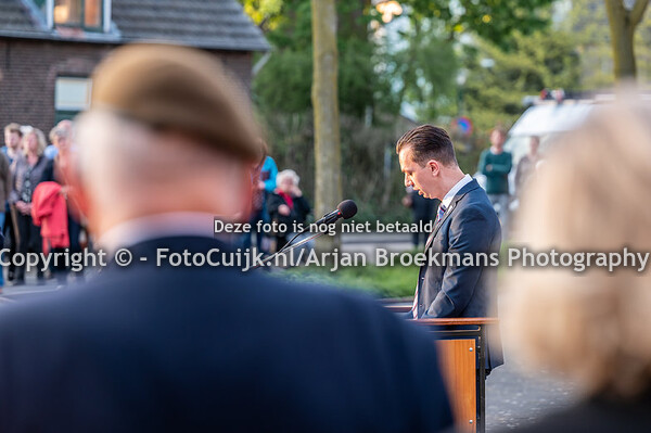 Nationale dodenherdenking in Cuijk