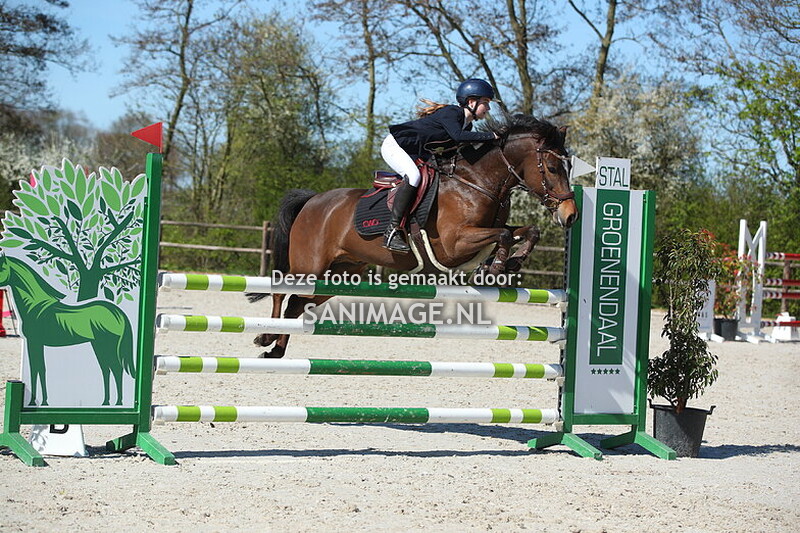 Stal Groenendaal Springen Pony's 06-04-2025 100-110 cm