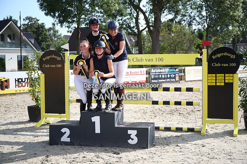 Reigersburgh 07-09-2024 Springen Paarden 100 cm