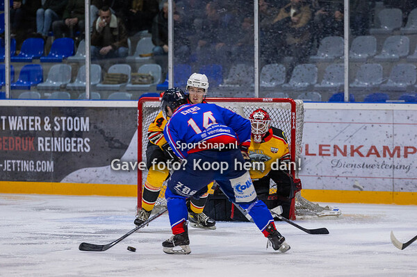 20240119 IJshockey; HIJS Hokij vs Golden Sharks Mechelen