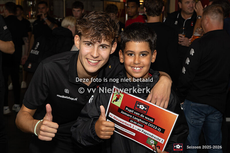 2025-09-20: Pupil van de week Jomaro Langhorst (JO12-2)
