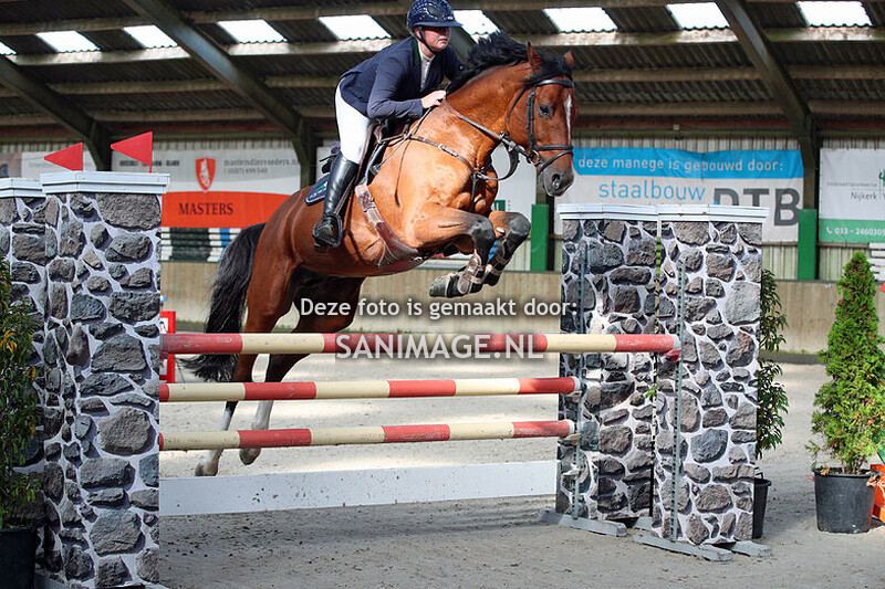 Stal Groenendaal 15-10-2024 Springen Paarden 120 cm