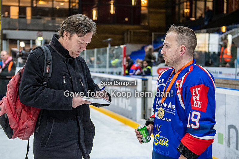 2022-02-27 IJshockey: HIJS Hokij - Unis Flyers Bekerfinale