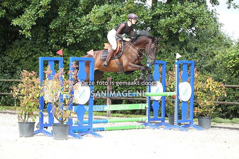 Stal Groenendaal Springen Paarden 02-08-2025 100 cm 