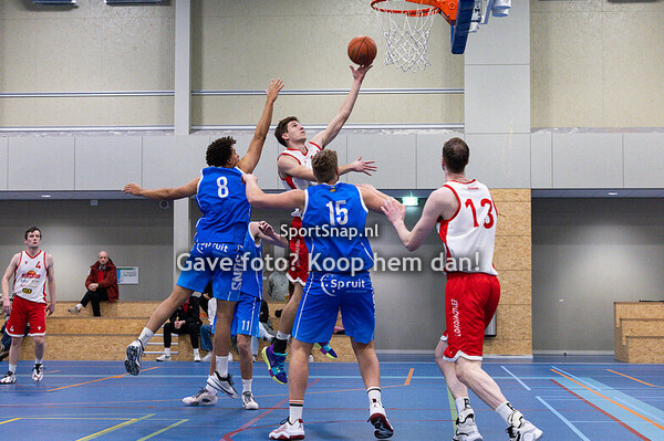 20250208 Basketbal; Lokomotief vs Noordkop Den Helder