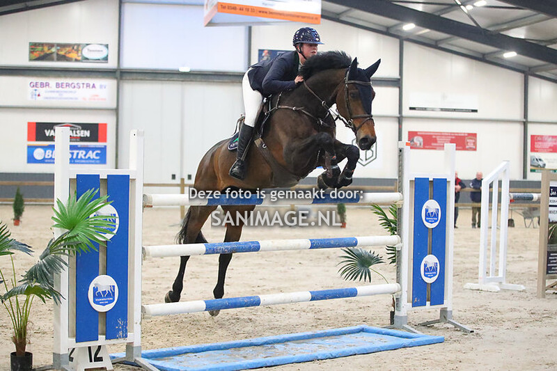 De Voornruiters De Meern Springen Paarden 17-03-2023 1.35 m