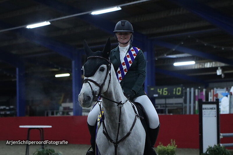 Jumping Franeker 08-12-2022 Prijsuitreiking Hunter Equitation Proef