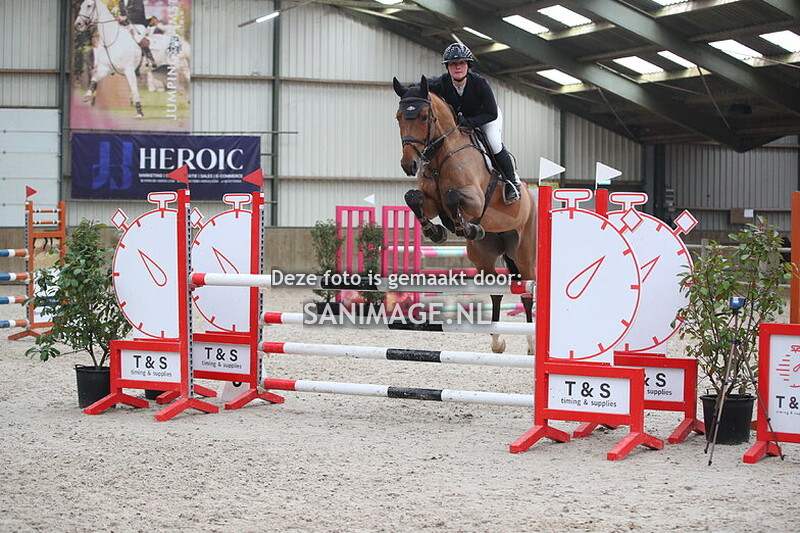 Stal Groenendaal springen paarden 04-02-2025 120 cm