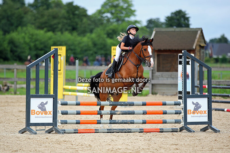 Manege Groenewoude Springen 13-08-2023 Pony 70 cm