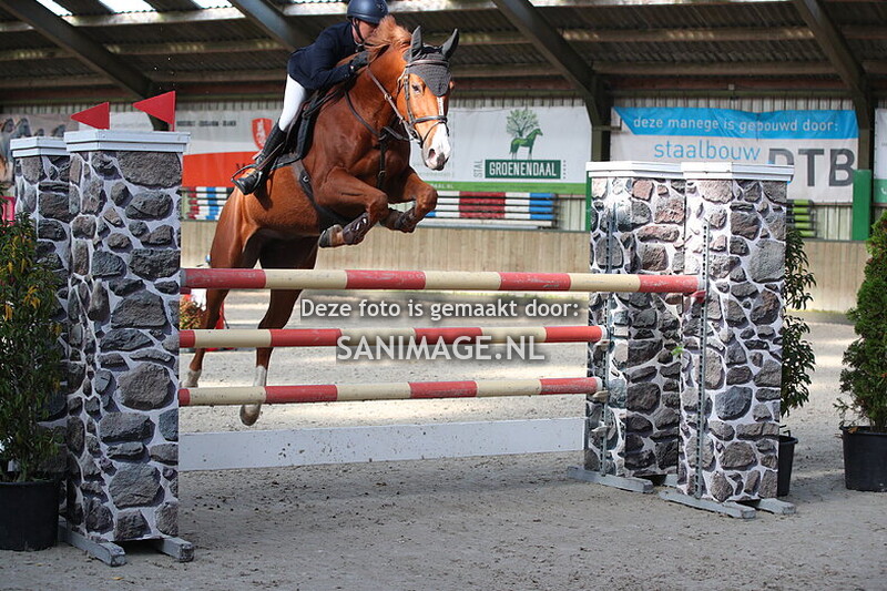 Stal Groenendaal 15-10-2024 Springen Paarden 130/135 cm