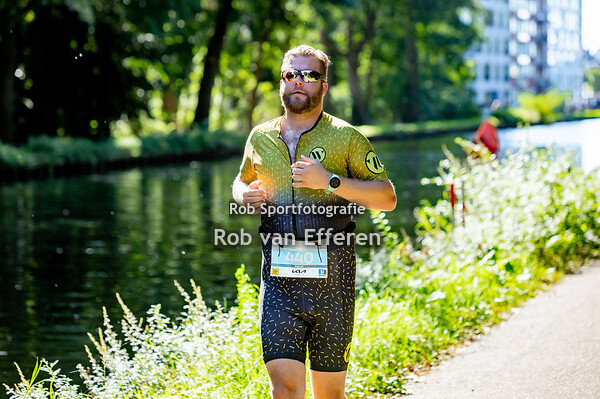 Recreatieve sprint triatlon