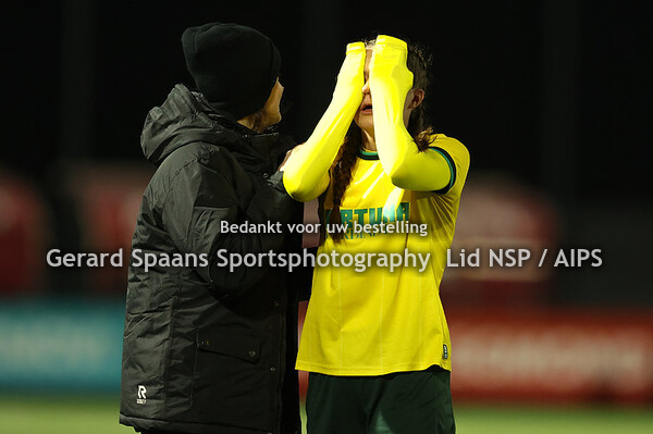 Voetbal Vrouwen AZ v Fortuna Sittard 15 dec 2023