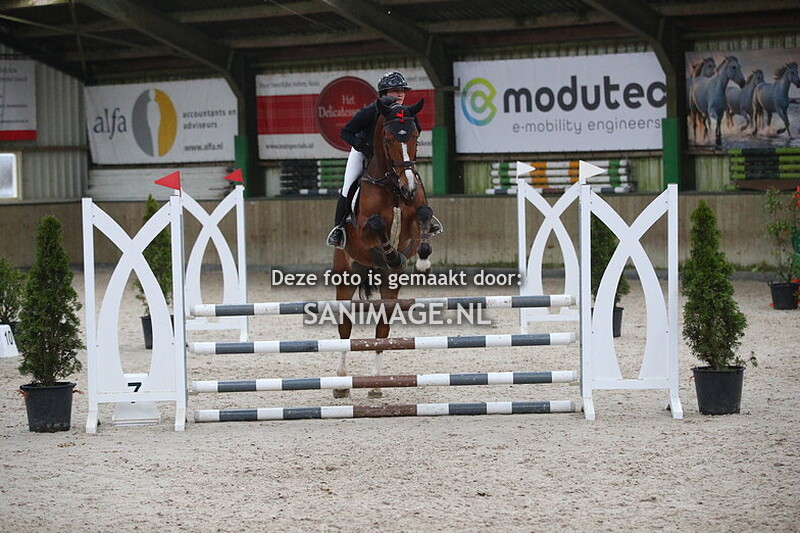 Stal Groenendaal Springen Paarden 07-01-2025 100 cm