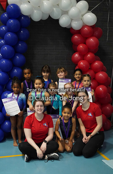 Diploma turnen 1 april ronde 1