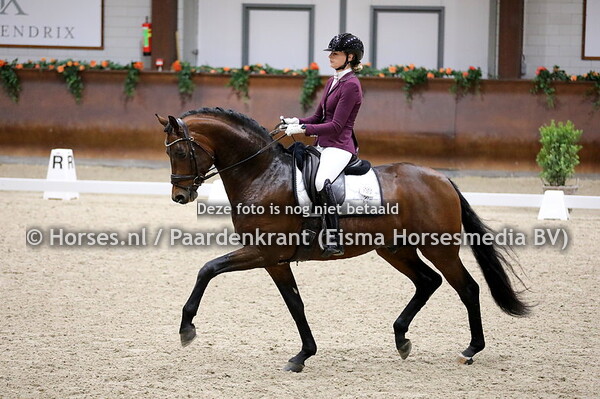 25-10-21 Kronenberg Hengstencompetitie dressuur Klasse L