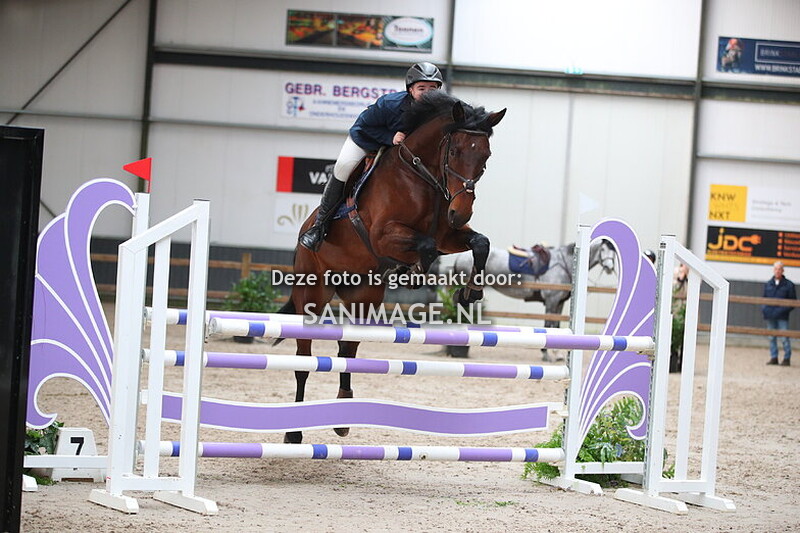 De Voornruiters De Meern Springen Paarden 02-11-2024 110 cm