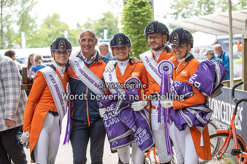 Prijsuitreiking Nations cup