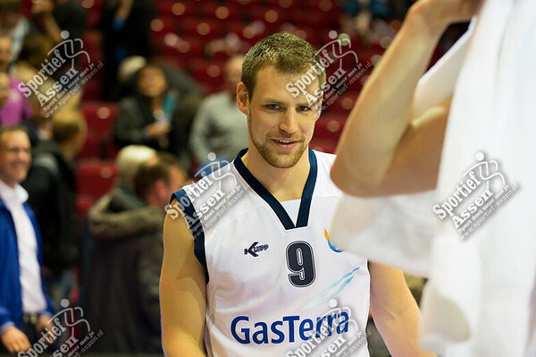 GasTerra Flames vs Landstede basketbal 1 mei 2012