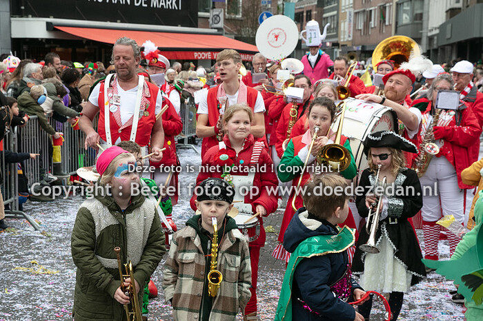 Kinderoptocht, dinsdag 21 februari 2023 , Oosterhout