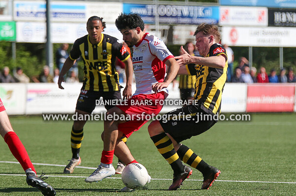 BVV Barendrecht - Rijnsburgse Boys uitslag 1-3 