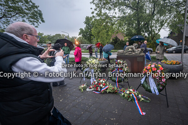 Nationale dodenherdenking in Cuijk