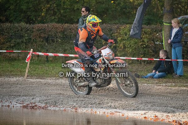 Oranje-rode spatborden