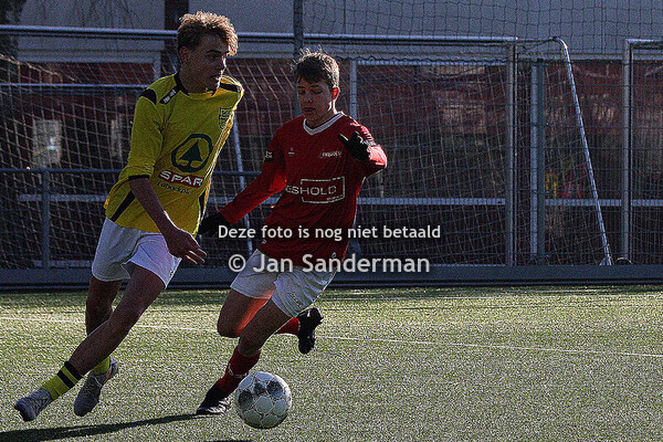 Excelsior'31 JO15/1 - sv Zwolle JO15/1 (4-3)