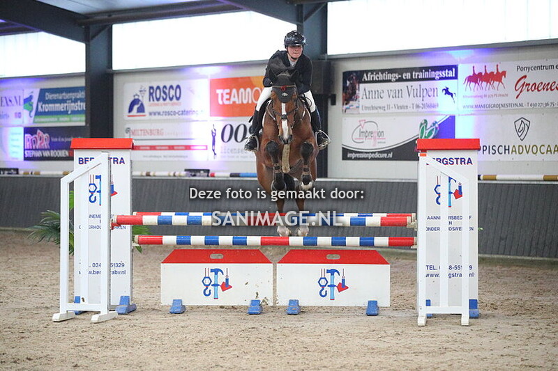 De Voornruiters springen paarden 18-01-2025 110 cm