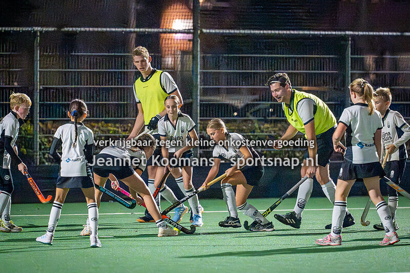 241018 Hockey HCWV Heren 1 - HCWV Jeugd