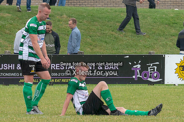 Leeuwarder Zwaluwen - vv de Weide (2017-2018 nacompetitie)