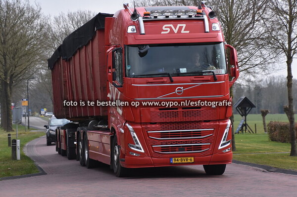 28-3-2025 Truckspotting A7 Drachten fietsbrug e.o. smorgens
