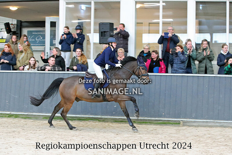 KNHS Regiokampioenschappen Utrecht 11-02-2024 Pony's Rijstijl 80 cm Cat. D/E