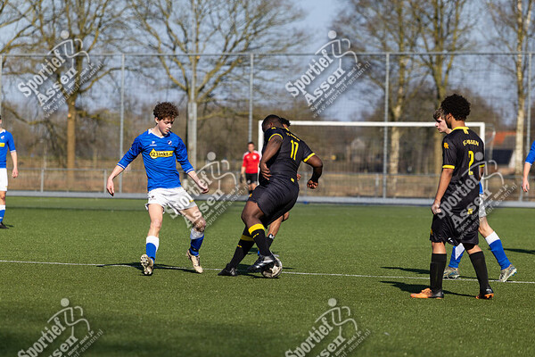VV LEO JO19-1 vs FC Assen JO19-3 8 maart 2025