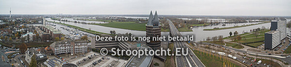 Roermond van bovenaf - Rattentoren