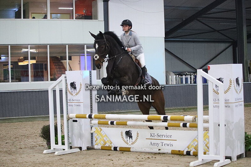 De Voornruiters De Meern Springen Paarden 01-11-2024 90 cm