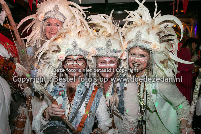 Carnaval, zaterdagmiddag/avond  18 februari 2023
