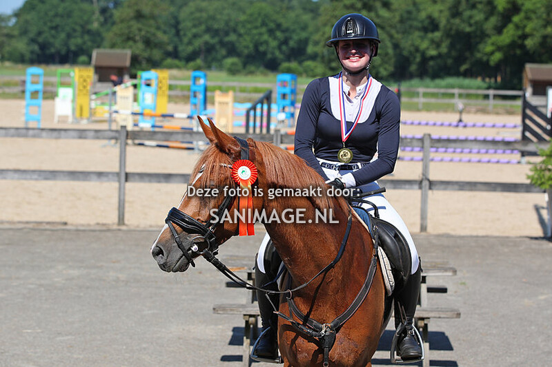 Manege Groenewoude Springen 25-06-2023 Pony's 90-100 cm Cat. DE